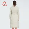 Astrid nouveauté printemps style classique longueur femmes manteau chaud coton veste mode Parka haute qualité Outwear AM-7091 201006