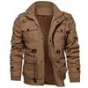 Men's Down & Parkas 2022 Winter Jackets Thicken Warm Hooded Coat Thermal Army Jacket Flight Pilot Fleece Hombre Phin22