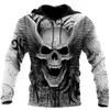 Męskie bluzy bluzy bluzy 3D Drukuj Horror Skull Streetwear HARAJUKU PULLOVER HIP HOP JASTION MĘŻCZYZNA KOBIETA DODZICIE OWAŻNE HOUKI