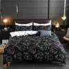 Goldsliving Partded Bedging Set Набор Home Textile Высокое Качество Прекрасный Узор с Звездой Дерева Цветок Пододеяний Крышка набор 201021