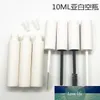100 stks 10 ml Lege Matte Witte lipgloss Containers Cosmetische Frosted Witte Eyeliner Tube Make-Up Mascara Fles Lipgloss buizen