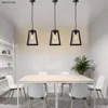 Lampadario in vetro in ferro battuto americano ad ampia pressione da 110-240 V Interfaccia E26 Verniciato nero Verniciato oro Catena leggera da pranzo Lunghezza 1 M