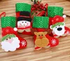 Julhängande Strumpor Dekorationer Barn Xmas Tree Ornaments Old Man Snowman Deer Bear ChristmasStockings WQ25-WLL