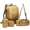 50L Tactical Backpack 4 in 1 Military Bags Army Rucksack Molle Outdoor Sport Men Camping Hiking Travel Climbing 220218