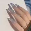 Aurora Laser Love Adesivi per unghie Super Flash Versatile Stella Decalcomanie Decorazione in pasta per unghie