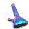 QBsomk Bong New Design Bongs Glass Water Pipes Bongs Pyrex Water Bongs Colorful Bong 14mm Joint Beaker Bong Water Pipes Oil Rigs