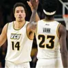 Koszykówka uczelni nosi koszykówkę VCU 23 Issac Vann 11 Keshawn Curry 4 Corey Douglas Santos-Silva 2 Marcus Evans Colleges zszyte koszulkę