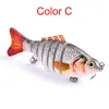 Fish Lures Hook Multi-section 15 Color Mixed Fishing Hooks Pesca Fishing Tackle Accessories