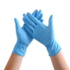 Whole Black Blue White Nitrile Disposable Gloves Powder Non Latex pack of 100 Pieces gloves Antiskid antiacid glove9711230