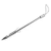 Outdoor Sport Archery Bowfishing Slings Shooting Harpoon Arrows Stainless Steel Catch Tips Hunting Bolt Silver Arrows7451431