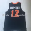 qq88 NCAA Virginia Cavaliers Maillots 5 Kyle Guy 12 De'Andre Hunter UVA College Basketball Jersey Blanc Bleu Taille S-XXXL