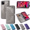 Folio Cover Premium кожаный кошелек с тиснением мандалы капюшовый корпус для iPhone 12 Pro Max 11 6.1 XS XR iPhone SE iPhone 6 6S 7 8 плюс