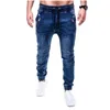 Dżinsy dresowe marki mody mody cargo cargo spodni multi pockety worki męskie spodnie swobodne spodnie spodni joggers 220314