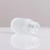 卸売価格曇らされたガラスの滴ボトルバイアル10mlの空の小さなドロッパーボトルと子供用のキャップ