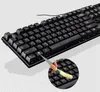 Tastiera Kit mouse e tastiera per ufficio con cavo USB Set di mouse e tastiere in puro nero o bianco per giochi desktop da ufficio