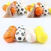 6,3 centímetros suave Espuma de PU bola Baseball Futebol Basquete brinquedo Esponja Balls Fidget Relief brinquedos novidade Esporte brinquedos para as crianças XD24176