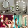 1600LM 20W 5V 3 modalità 10 livelli di luminosità regolabili Luci LED Vanity Mirror Light Make Up Lampada di bellezza Certificata UL