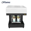 Printers Oyfame Automatische 4 kopjes koffieprinter Art Latte Pizza Printing Machine Biscuits Chocolate met eetbare ink1