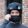 Beanies 2021 원래 디자인 여성을위한 겨울 모자 패션 따뜻한 모자 남성 방수 안경 멋진 balaclava