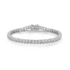 Sólido 925 prata esterlina 1521cm criado moissanite diamante tênis charme pulseiras para mulheres casamento jóias finas gota 2273525