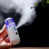 Mini Nano Püskürtücü Yüz Vücut Nebulizatör USB Soğutma Mist Mini Yüz Nemlendirici Anti-aging Kırışıklık Güzellik Nefis Cilt Bakım Ekipmanları