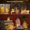 String LED Luz 10m 100led USB Holiday 5V Impermeável Cooper Wire Fairy Christmas Wedding Garden Year Decoration Y201020