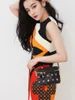 Fashion Print Women A-Line Dress Sleeveless Celebrity Dresses255C