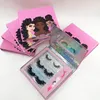 2020 NeuankO -Ankunft Mink falsche Wimpernbuch Buch Custom Packing Magnetic Geschenkboxen Mädchen Wimpern Koffer Paket Make -up Wimpern mit Tweezer3394229