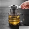 Kaffee-Tee-Tools Trinkküche, Essbar Hausgarten 304 Edelstahl-Siebs Große Kapazität Infuser Mesh-Sieb Wasserfilter