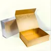 High End Plain Gift Toy Box Thick Paperboard Folding Rigid Box Magnetic Closure Packaging for Underwear Clothing Cosmetic