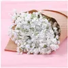 100PCS Artifical Flowers Gypsophila Silk for Decoration Purple Lavender Heather Decorative Flower Bouquet