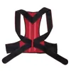 Correttore posturale posteriore Uomo Donna Lady Supporto lombare Supporto per correzione Fascia elastica regolabile Nero Rosso Blu 13hj G2
