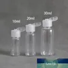 10 Uds 5/10/20/30 Ml contenedor vacío botella dispensador champú loción tarro plástico transparente maquillaje recargable accesorios de viaje