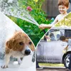 selling Garden Hose flexible Watering Pipe Double Latex High Pressure Car Wash s Supplies irrigation Y200106