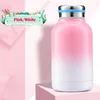 304 Stainless Steel Vaccum Cups Portable Water Bottles Fashion Aesthetics Gradient Color 240ml Insulated up to 24 Hours sea shipping CCD3913