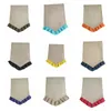 Burlap Gardens Flags Diy Blank Ruffle BannersFlag Garden Dekoration Påsk Jute Portable Hanging Flag WQ498-WLL