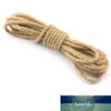 0,19 Zoll 5 mm natürliches Jute-Hanfseil, Heimdekoration, Retro-Stil, DIY-Bastelschnur, hochwertiges Handseil, natürliche Basteldekoration