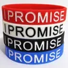 Tennis 1pc Je promets de croire pour vous Bracelet en caoutchouc de silicone Bracelet 1