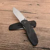 Högkvalitativ 1670 Folding Blade Kniv D2 Drop Point Stone Wash Blades T6061 Aluminiumhandtag med Original Retail Box