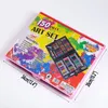 150Pcs Brush Children Pencil Set Art Painting Colored Pen Gift Set Box Kid Student Paintbrush Watercolor Brush Pen Stationery VT2000