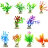 Artificial Aquarium Plants Grass Plastic Water Plant Fish Tank Decorations Plant Flower 33 Different Styles 2021