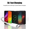 Cavo di ricarica tipo C 5A per Samsung S20 USB tipo-C USB C Super Charge per Huawei P40 Mate 30 Pro Cavo Supercharge