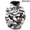 2021 3D Camouflage Felpe Uomini 2021 di Nuovo Modo Felpa Maschile Camo Felpa Con Cappuccio Hip Autunno Inverno Felpa Con Cappuccio Abbigliamento Uomo US/EUR