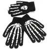 LuxuryNisex Dorosłe dzieci zimowe rowerowe rękawiczki palcami Halloween horror czaszka szkielet Antiskid guma na zewnątrz 8367111