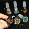 hookahs 14mm glass bowls Male Joint Handle Beautiful Slide bowl piece smoking Accessories For Bongs Water Pipes