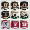 Alex Ovechkin Jersey 1990 Vintage 37 Kolzig 12 Jeff Friesen 68 Jaromir Jagr CCM Classic Hockey Jerseys Ed Red White Black