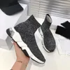 knitted elastic Socks boots Spring Autumn classic Sexy gym Casual women Shoes Fashion platform men sports boot Lady Lace up Thick sneakers Large size 35-42-45 us5-us11