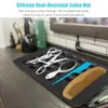 Silikon Värmebeständig stylingstation Mat för hårrätare Curling Järnverktyg för salong Använd W11151