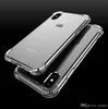 Ударопрочный TPU Clear Case для iPhone 13 12 11 Pro Max X XR 6 7 8 плюс прозрачный мягкий гель Четыре угла защитное крыло для Samsung S22 S21 Ultra S10 Plus