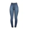 Jeans Mulher 2021 Sexy Alta-cintura Legged Fashion Calças Casuais Mulheres Jean Denim Skinny Calças Vaqueros Mujer